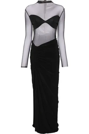Atu Body Couture Abito lungo con ruches