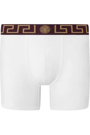 VERSACE Boxer con bordo Greca