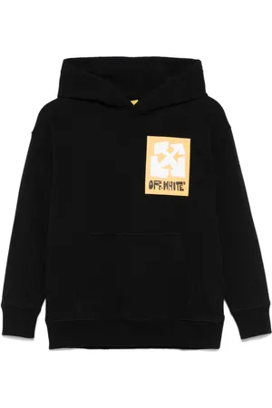 OFF-WHITE Felpa con cappuccio Big Label