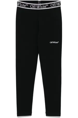 OFF-WHITE Leggings con banda logo