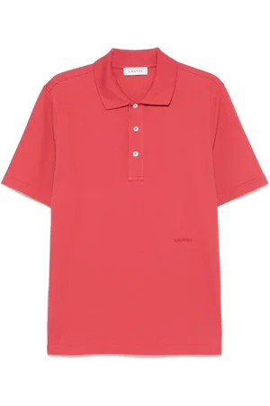 Lanvin Polo con ricamo logo