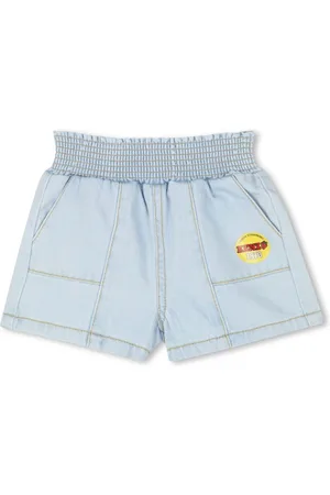 Kenzo Shorts denim con applicazione