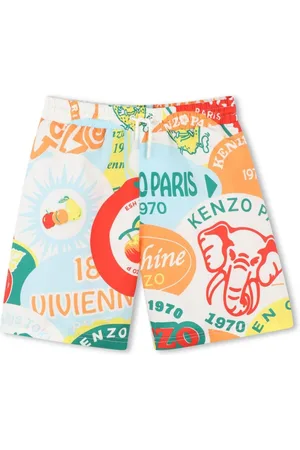 Kenzo Costume da bagno con stampa grafica all-over