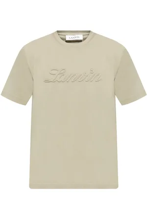 Lanvin T-shirt con logo goffrato