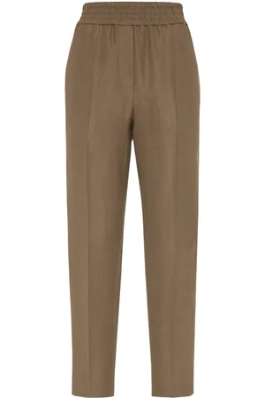 Brunello Cucinelli Pantaloni senza chiusure