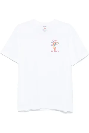 Casablanca T-shirt con stampa