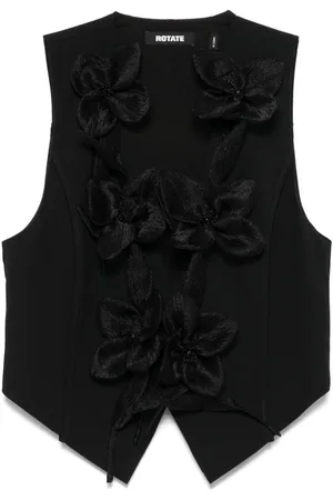ROTATE Gilet a fiori