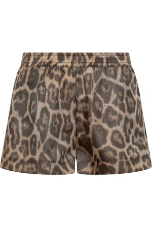 Stella McCartney Shorts leopardati