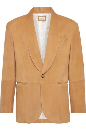 Brunello Cucinelli Blazer in suede