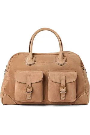 Brunello Cucinelli Borsone in suede