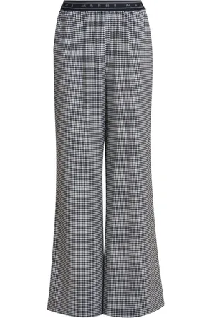 Marni Pantaloni svasati a quadretti