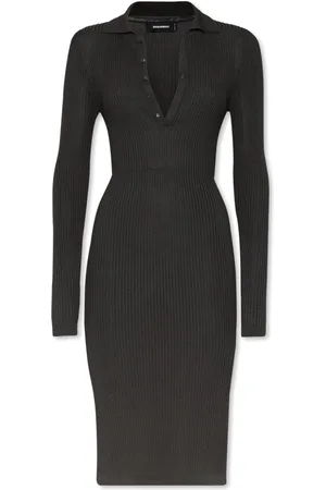 Dsquared2 Abito midi a coste
