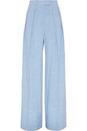 Brunello Cucinelli Pantaloni Sartorial Wide