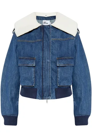 Self-Portrait Bomber denim
