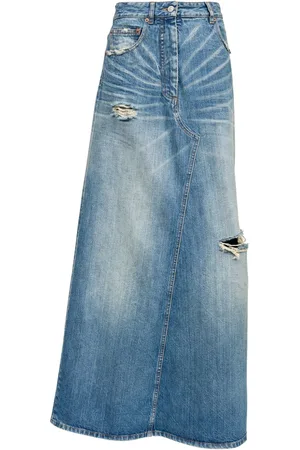Maison Margiela Gonna midi con applicazione