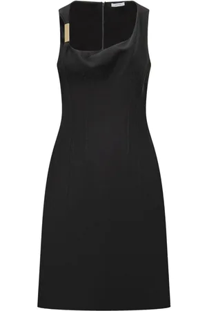 Salvatore Ferragamo Abito midi con design a corsetto