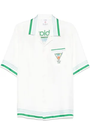 Casablanca Camicia bowling con stampa