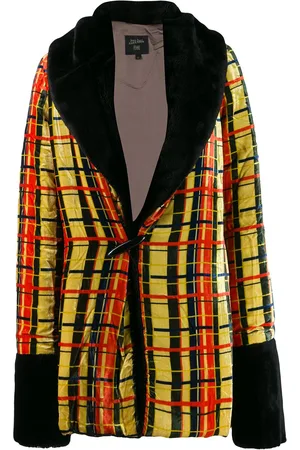 Jean Paul Gaultier Giacca con motivo tartan 1997