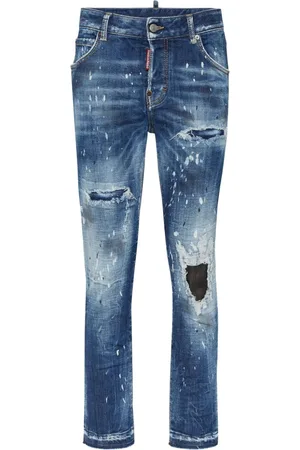 Dsquared2 Jeans skinny con effetto vissuto