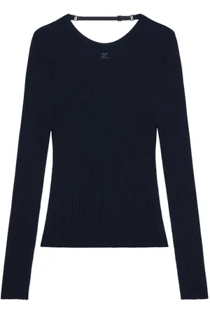 Courrèges Maglione con dettaglio a cinturino