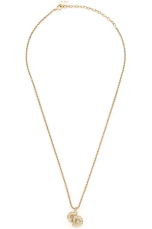 Dior Collana CD con strass anni 