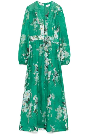 ZIMMERMANN Abito midi Everley Plunge