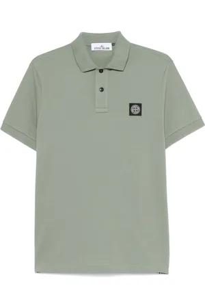 Stone Island Polo con motivo Compass
