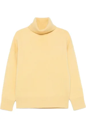 Totême Maglione a doppia maglia a collo alto