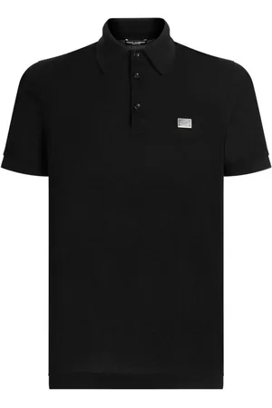 Dolce & Gabbana Polo con placca logo