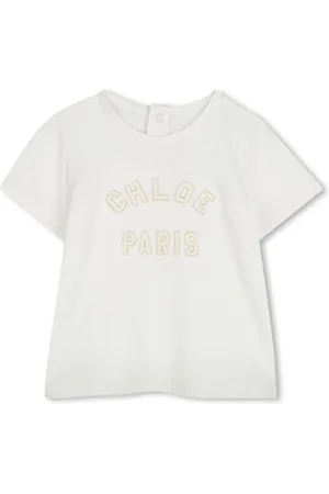 Chloé T-shirt con ricamo