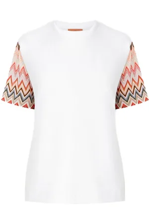 Missoni T-shirt con maniche a contrasto