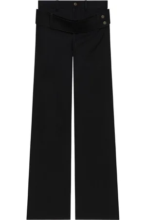 Courrèges Jeans con doppia cintura