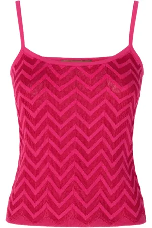 Missoni Gilet con motivo a zigzag