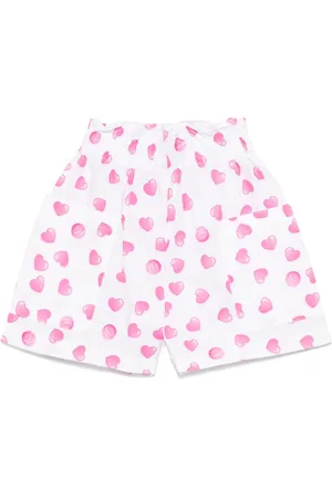 MONNALISA Shorts con stampa cuore
