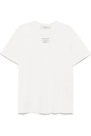 Golden Goose T-shirt Worn-White