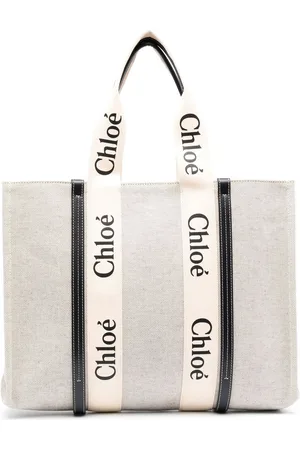 Chloé Borsa tote con logo