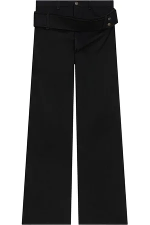 Courrèges Jeans con doppia cintura