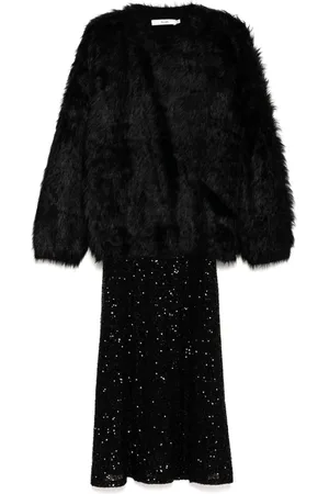 B+AB Abito con paillettes