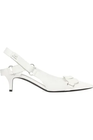 Courrèges Pumps Racer con cinturino posteriore