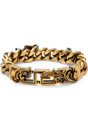 VERSACE Bracciale a catena Barocco Leaf