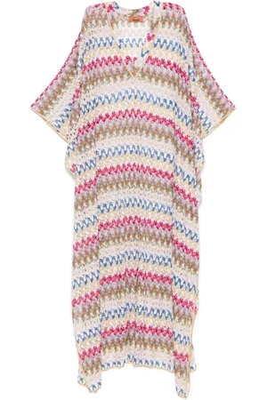Missoni Copricostume lamé con lavorazione all