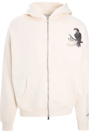 Only the Blind Felpa Undyed Falcon con cappuccio