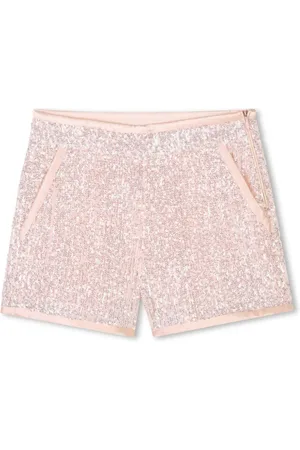 Chloé Shorts con paillettes