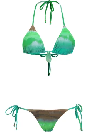 AMIR SLAMA Bikini con fantasia tie-dye x Jade Jade