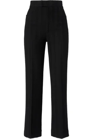 Missoni Pantaloni dritti con motivo a zigzag