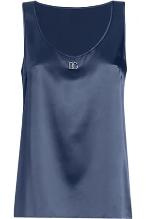Dolce & Gabbana Canotta con placca logo