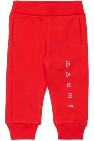 Marni Pantaloni sportivi con stampa