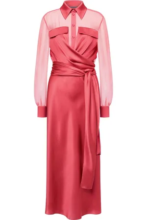 Alberta Ferretti Chemisier drappeggiato