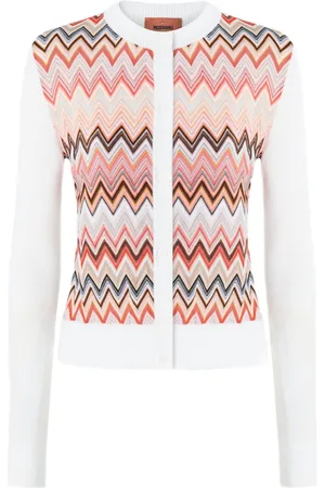Missoni Cardigan con motivo chevron