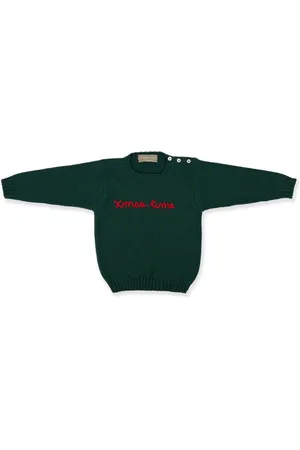LA STUPENDERIA Maglione con ricamo